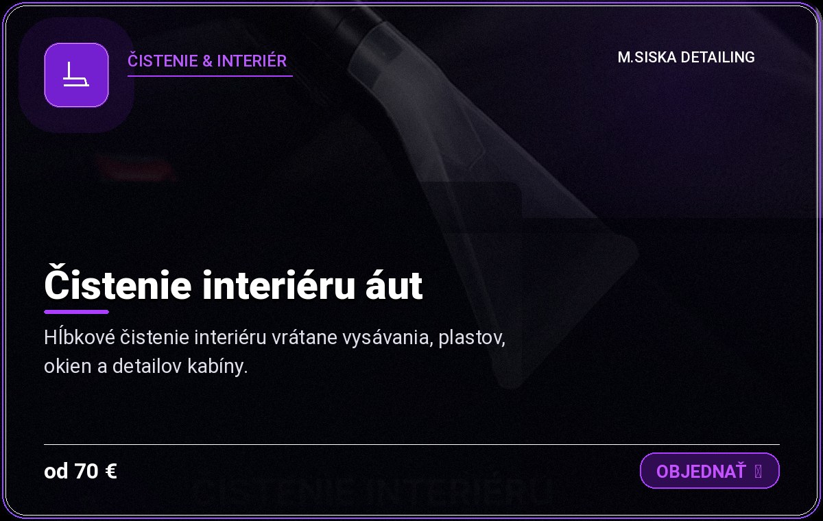 Čistenie interiéru áut